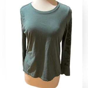 Peruvian Connection Long Sleeve with Design Sleeves - Large
